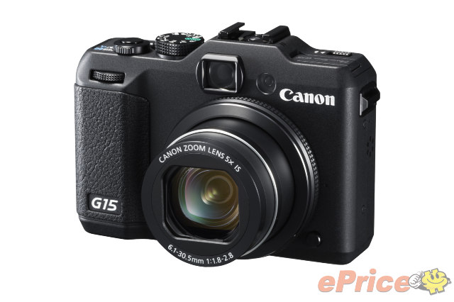 F1.8 大光圈！Canon PowerShot G15 現身