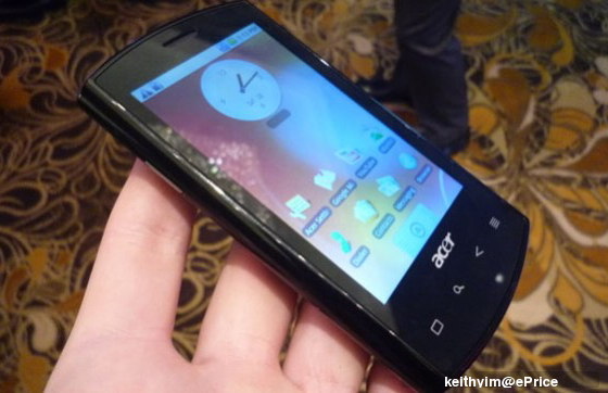 Acer Liquid 發佈!1GHz CPU 的 Android 機 Acer Liquid 發佈!1GHz CPU 的 Android 機