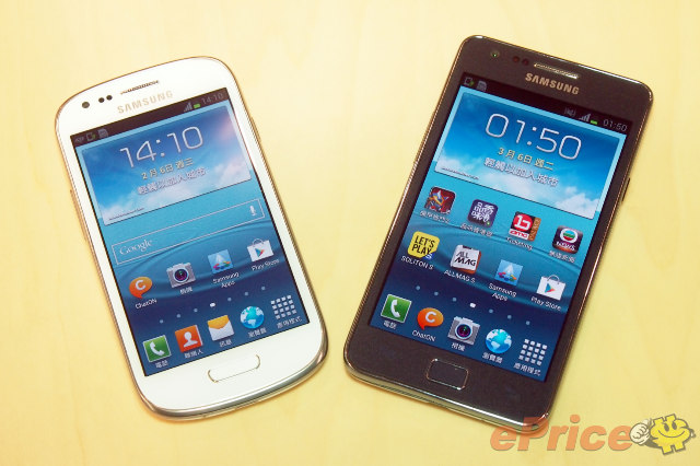 中端比一比！三星 Galaxy S3 mini vs S2 Plus