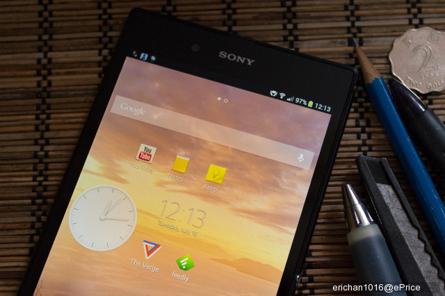網友試 Sony Xperia Z Ultra ! 鎖匙變筆 輸入最得 網友試 Sony Xperia Z Ultra ! 鎖匙變筆 輸入最得