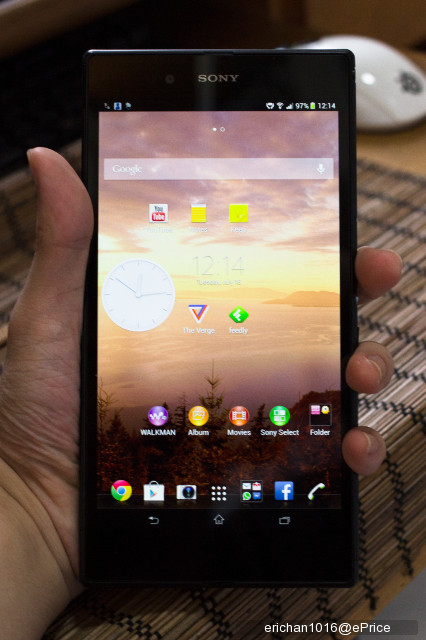 網友試 Sony Xperia Z Ultra ! 鎖匙變筆 輸入最得 網友試 Sony Xperia Z Ultra ! 鎖匙變筆 輸入最得