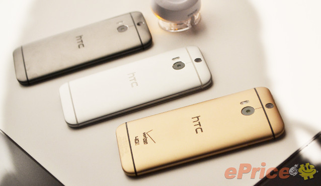 金、銀、灰你最 Buy 邊種？ HTC One (M8) 實機＋配件圖賞！