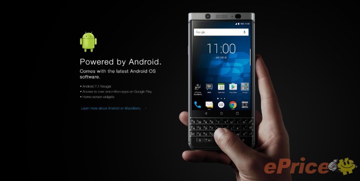 親生仔待遇 + Pixel XL 相機:黑莓 KeyOne Android 機登場! 親生仔待遇 + Pixel XL 相機:黑莓 KeyOne Android 機登場!