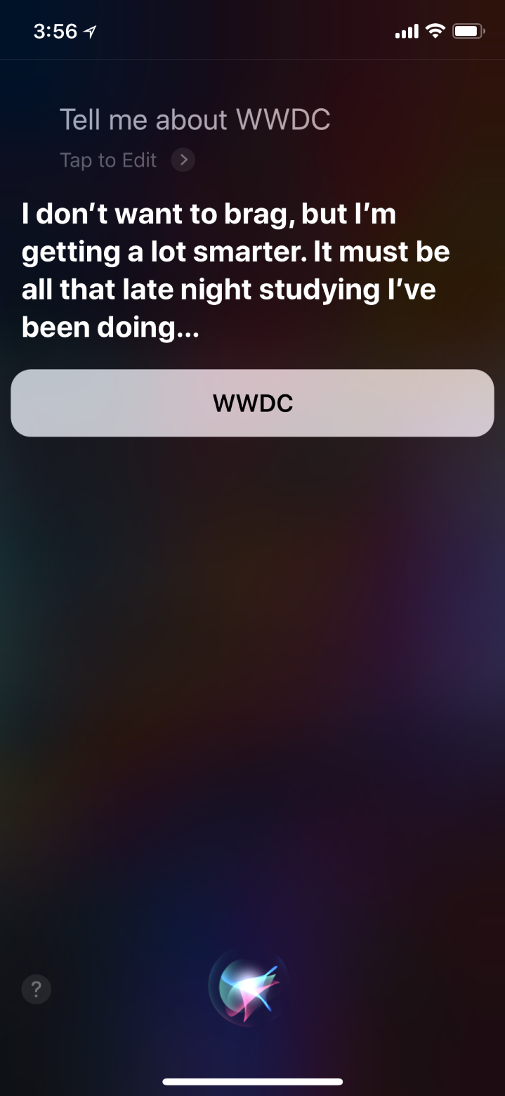 主题:siri 自爆 6 月 wwdc 将有重大更新