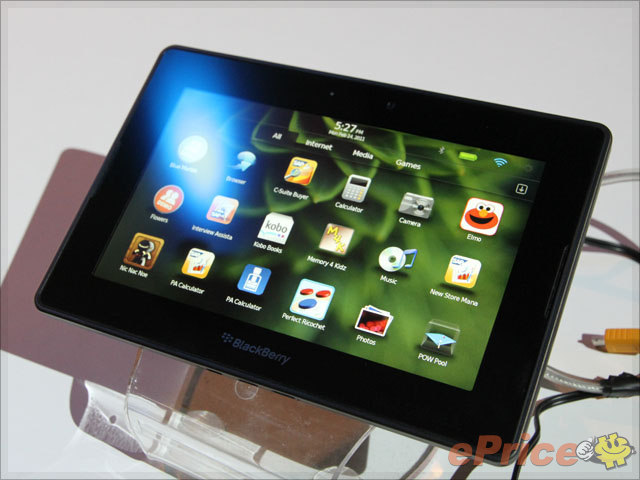 黑莓的玩乐之书:blackberry playbook