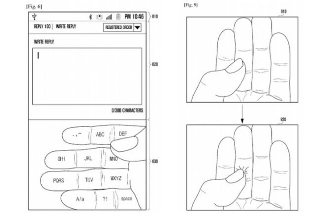 Samsung 新手指鍵盤專利 似足風水師指掌訣 Samsung 新手指鍵盤專利 似足風水師指掌訣
