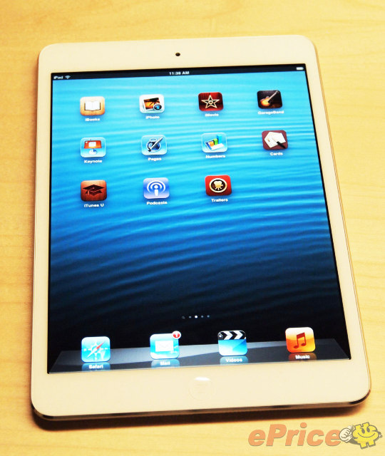 網友爆料！　iPad mini 實機寫真、初步試用感