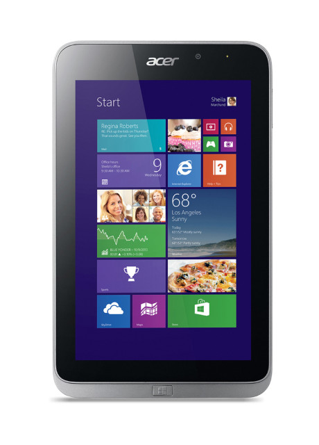 Acer 發表 Iconia W4 Windows 8.1 平板 Acer 發表 Iconia W4 Windows 8.1 平板
