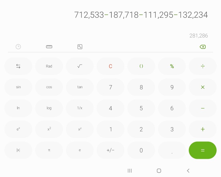 計算器(一般模式) 計算器(一般模式)