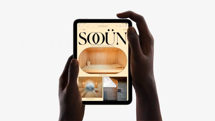 iPad mini 6 電源鍵整合了 Touch ID,而音量鍵亦同樣移動到機頂。